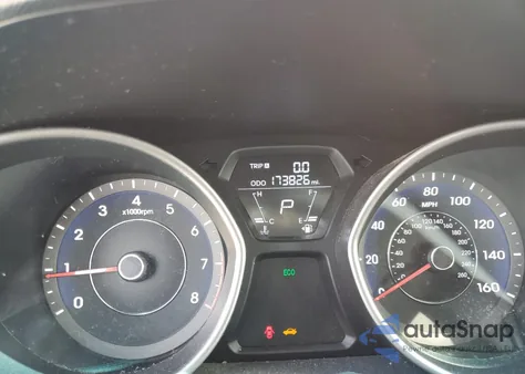 2012 Hyundai Elantra Gls из США, поврежденный, VIN 5NPDH4AE1CH095185